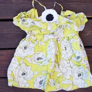 Gorgeous Citron Janie and Jack floral dress